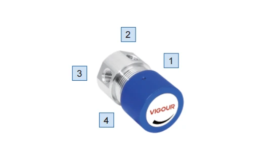 STAINLESS STEEL Cylinder Pressure Regulator STAINLESS STEEL Cylinder Pressure Regulator